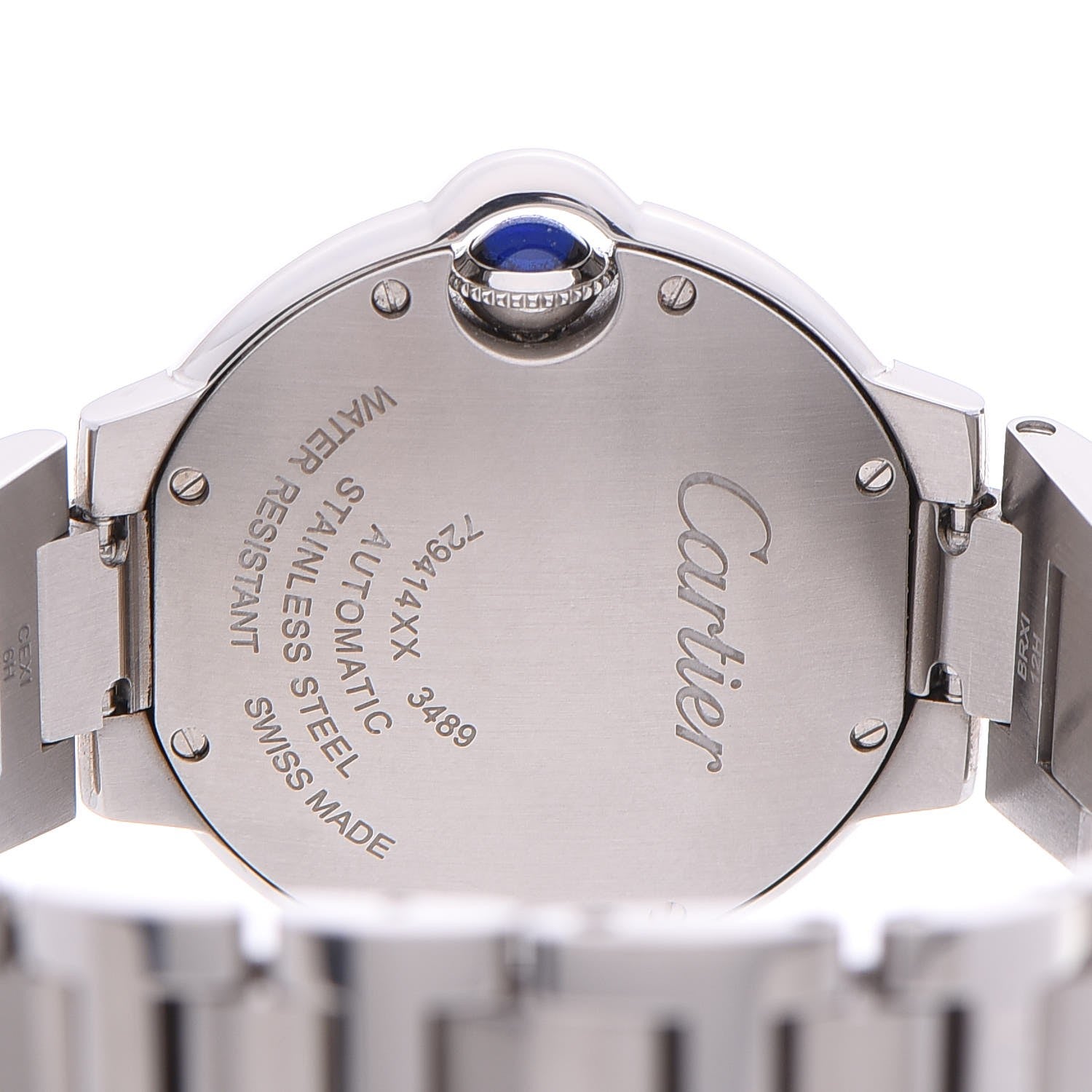 Cartier Stainless Steel 33mm Ballon Bleu De Automatic Watch 5 of 11