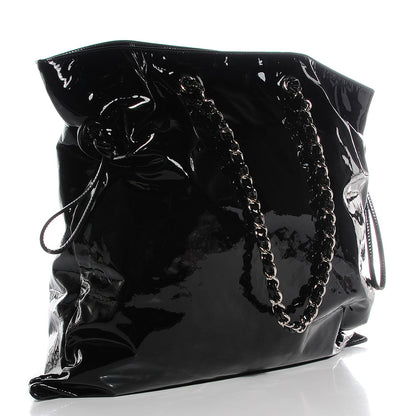 Chanel Patent Bonbons Shopper Tote Black 3 of 7