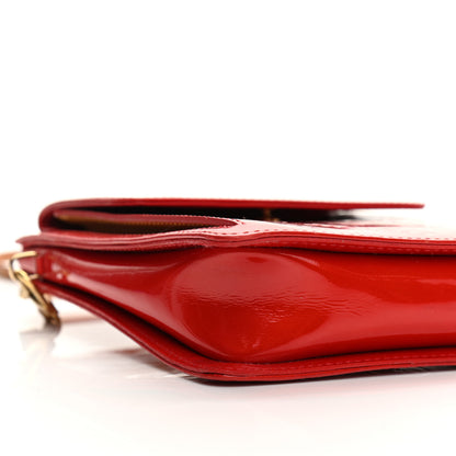Louis Vuitton Vernis Mott Red 9 of 15
