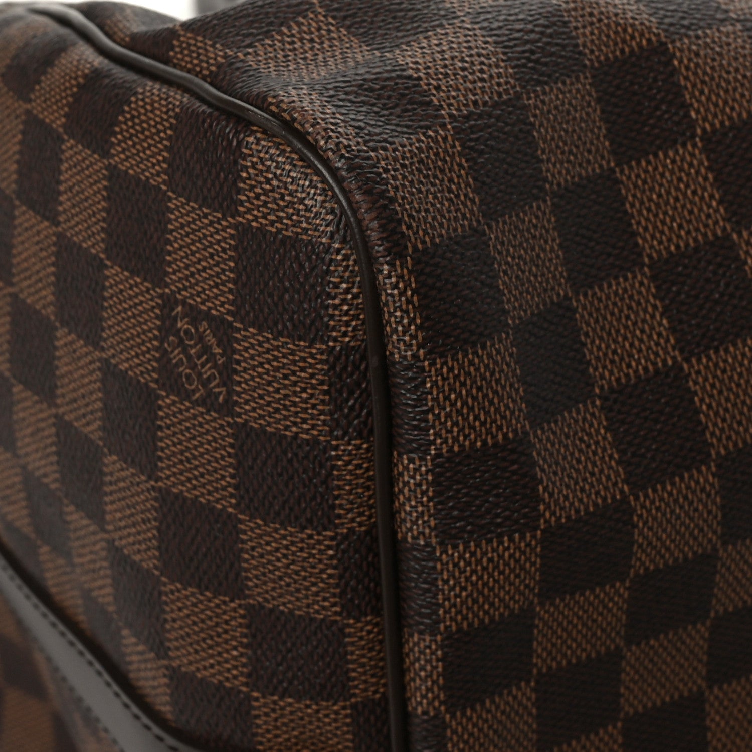 Louis Vuitton Damier Ebene Keepall Bandouliere 55 9 of 10
