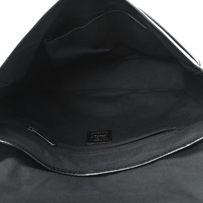 Burberry Grainy Calfskin Messenger Bag Black 5 of 10