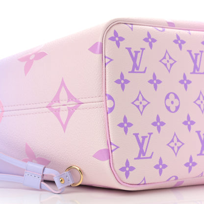 Louis Vuitton Monogram Giant Spring In The City Neverfull MM Sunrise Pastel 9 of 11