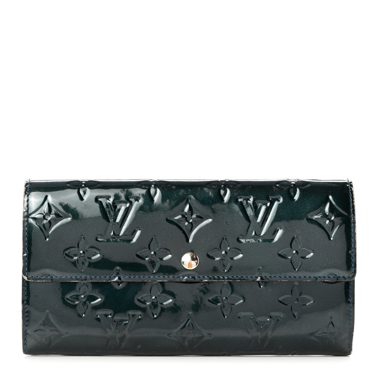 Vernis Sarah Wallet Blue Nuit