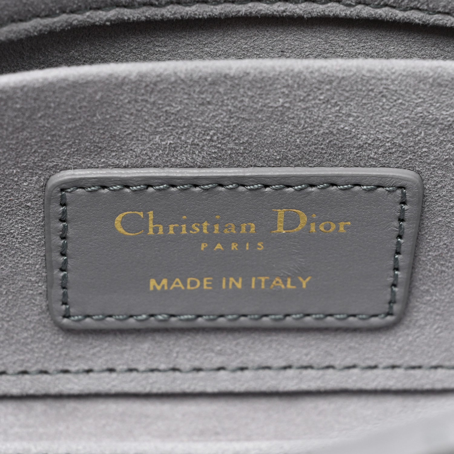 Christian Dior Lambskin Cannage Lady D-Joy Ethereal Gray 6 of 8