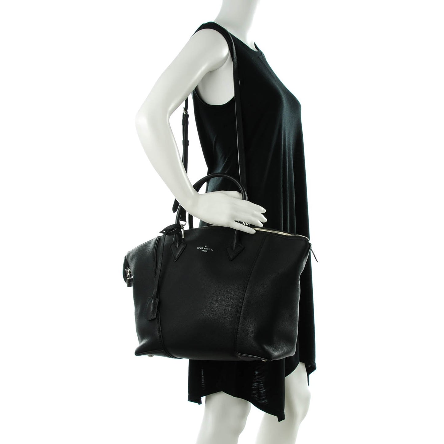 Veau Cachemire Soft Lockit MM Black