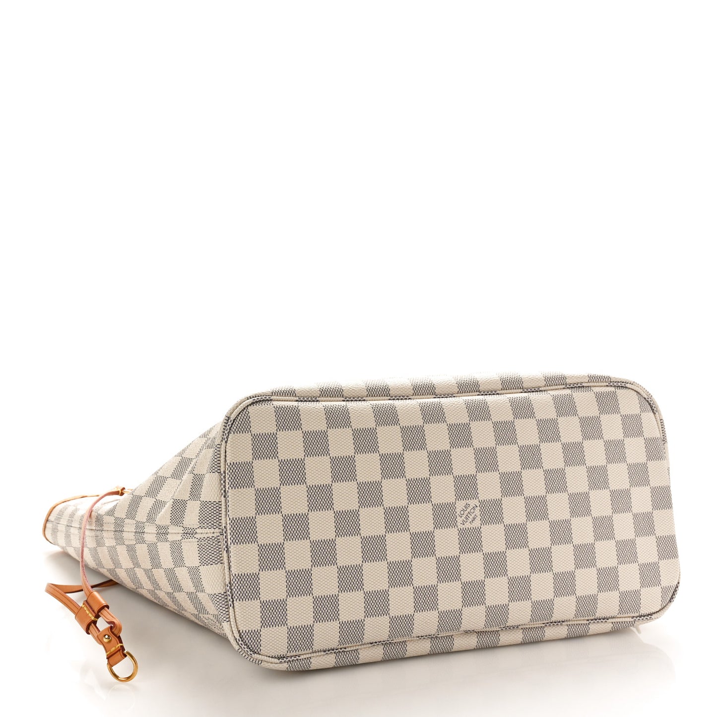 Damier Azur Neo Neverfull MM Rose Ballerine