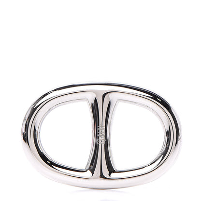 Hermes Palladium Chaine D'Ancre Scarf Ring 1 of 2