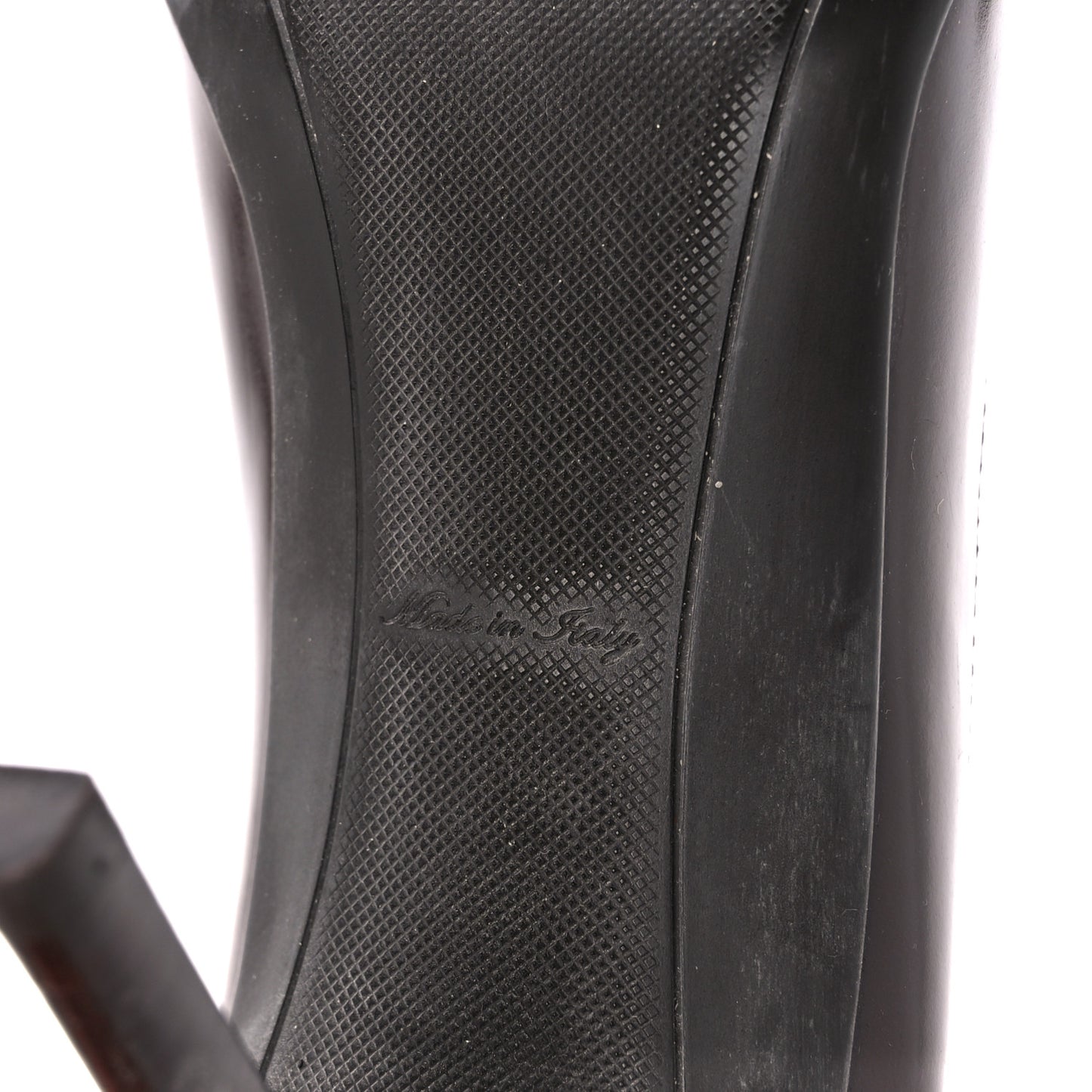 Glazed Calfskin Candice Pumps 36 Moka