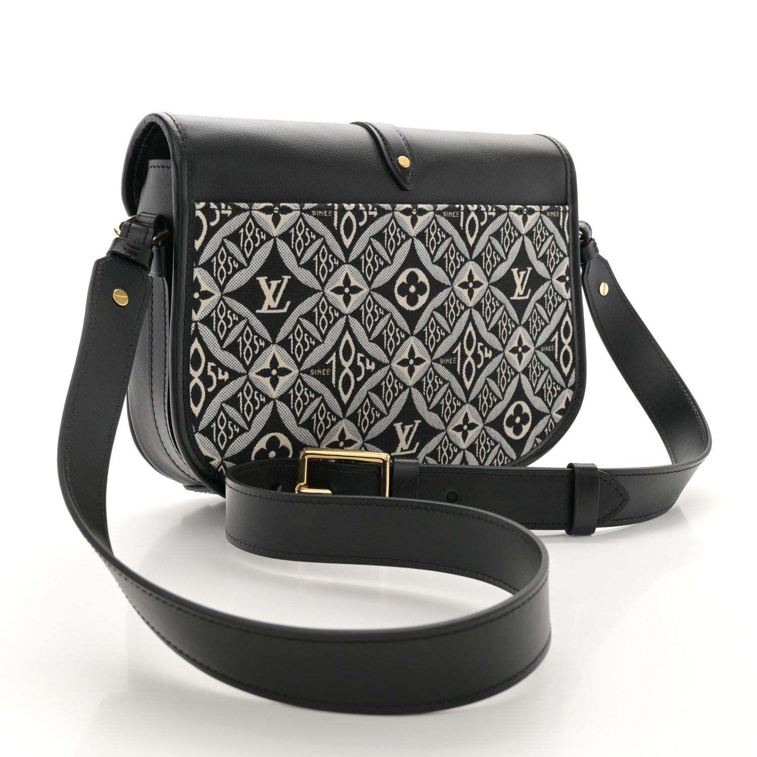 Louis Vuitton Jacquard Since 1854 Neo Saumur MM Grey 3 of 10