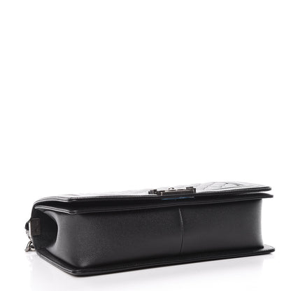 Chanel Caviar Quilted New Medium Boy Flap Black 4 of 10