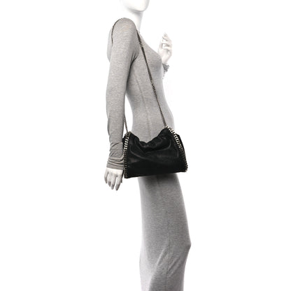 Stella McCartney Shaggy Deer Mini Falabella Tote Black 2 of 12