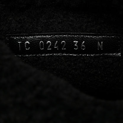 Louis Vuitton Suede Calfskin Shearling Snowdrop Flat Ankle Boot 36 Black 8 of 10