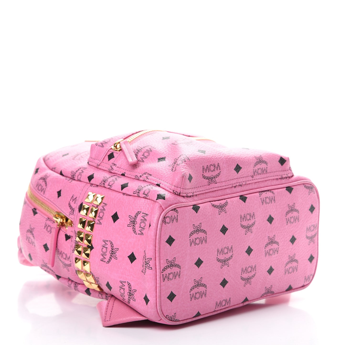 Visetos Small Side Stud Stark Backpack Pink