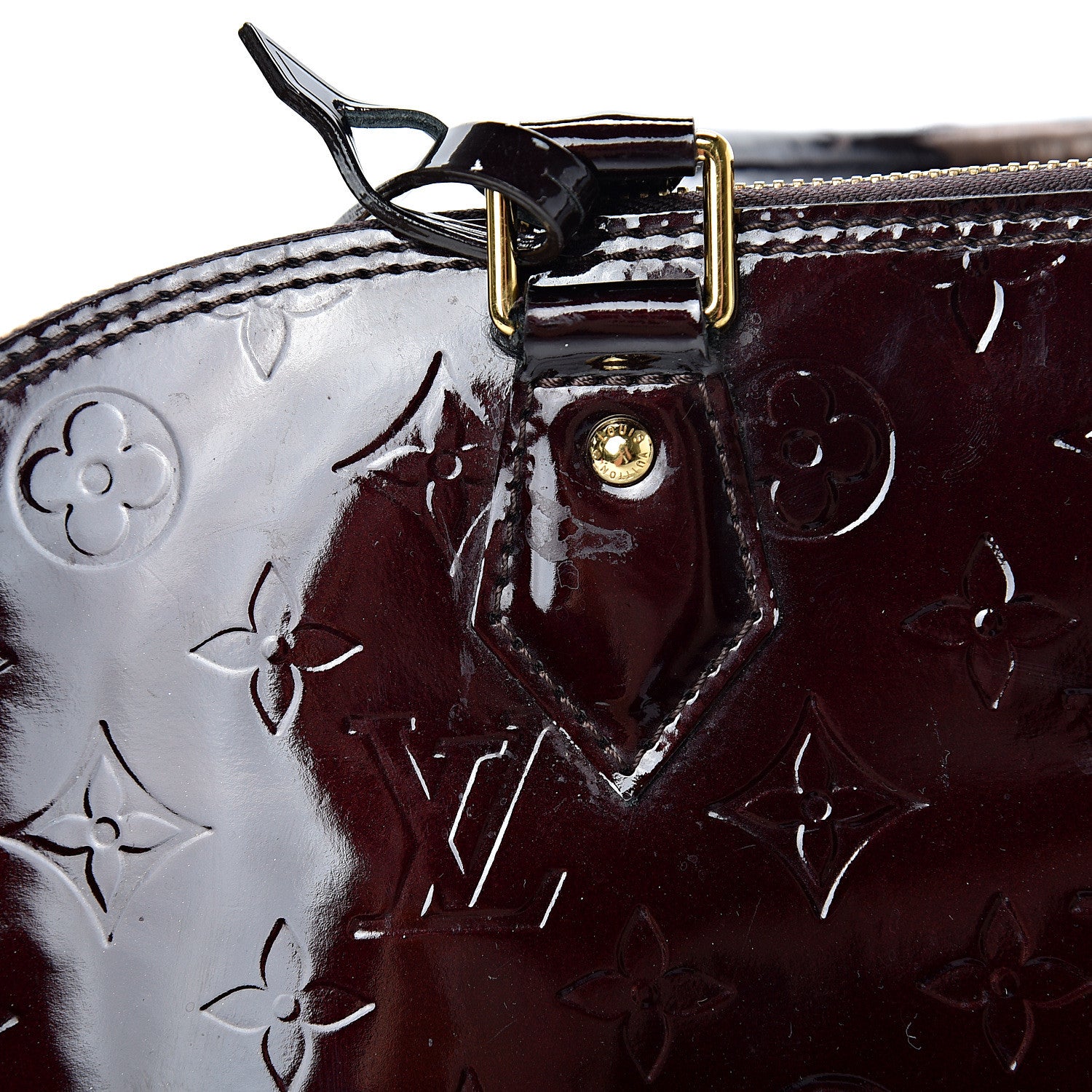Louis Vuitton Vernis Alma GM Amarante 18 of 23
