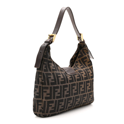 Fendi Zucca Hobo Tobacco 3 of 10