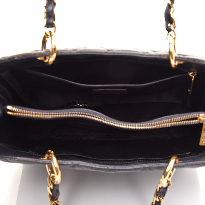 Chanel Caviar Quilted Grand Shopping Tote GST Black 5 of 10