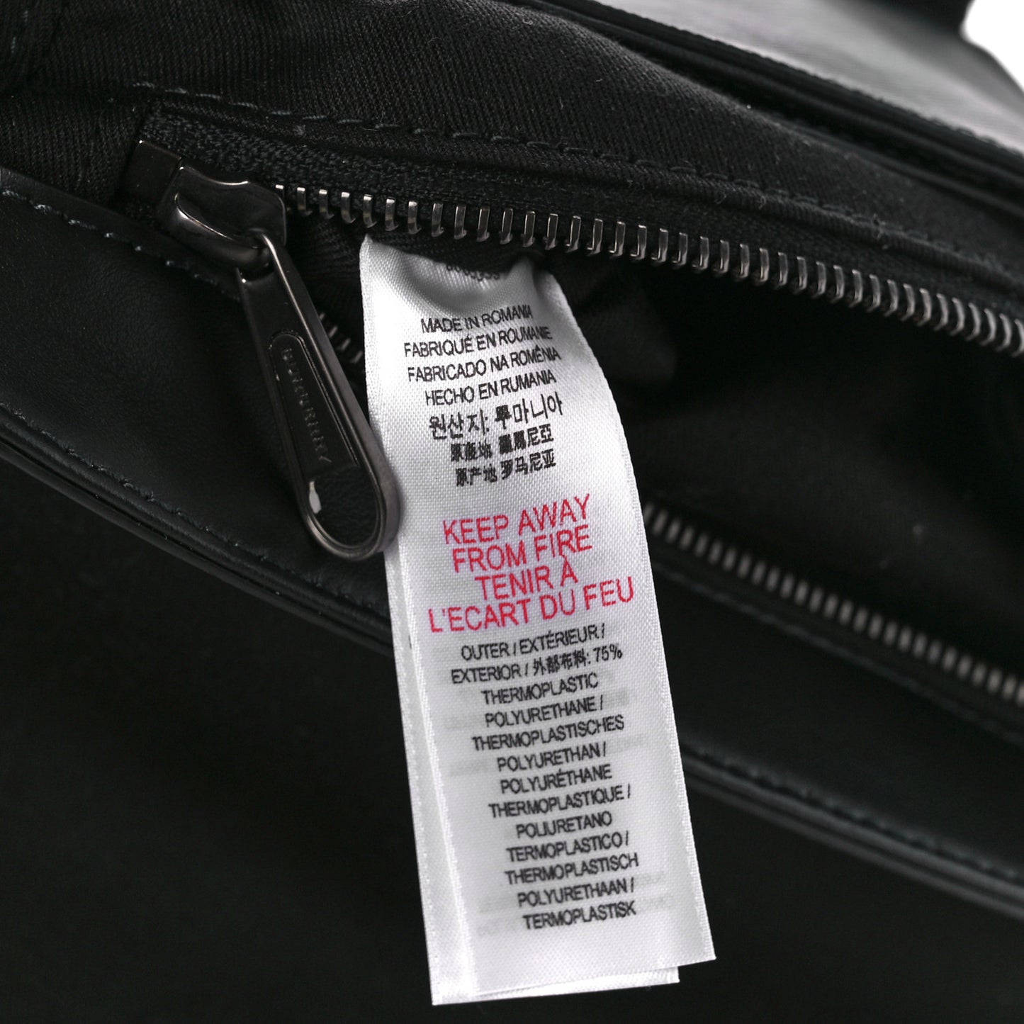 Check Small Wright Messenger Charcoal