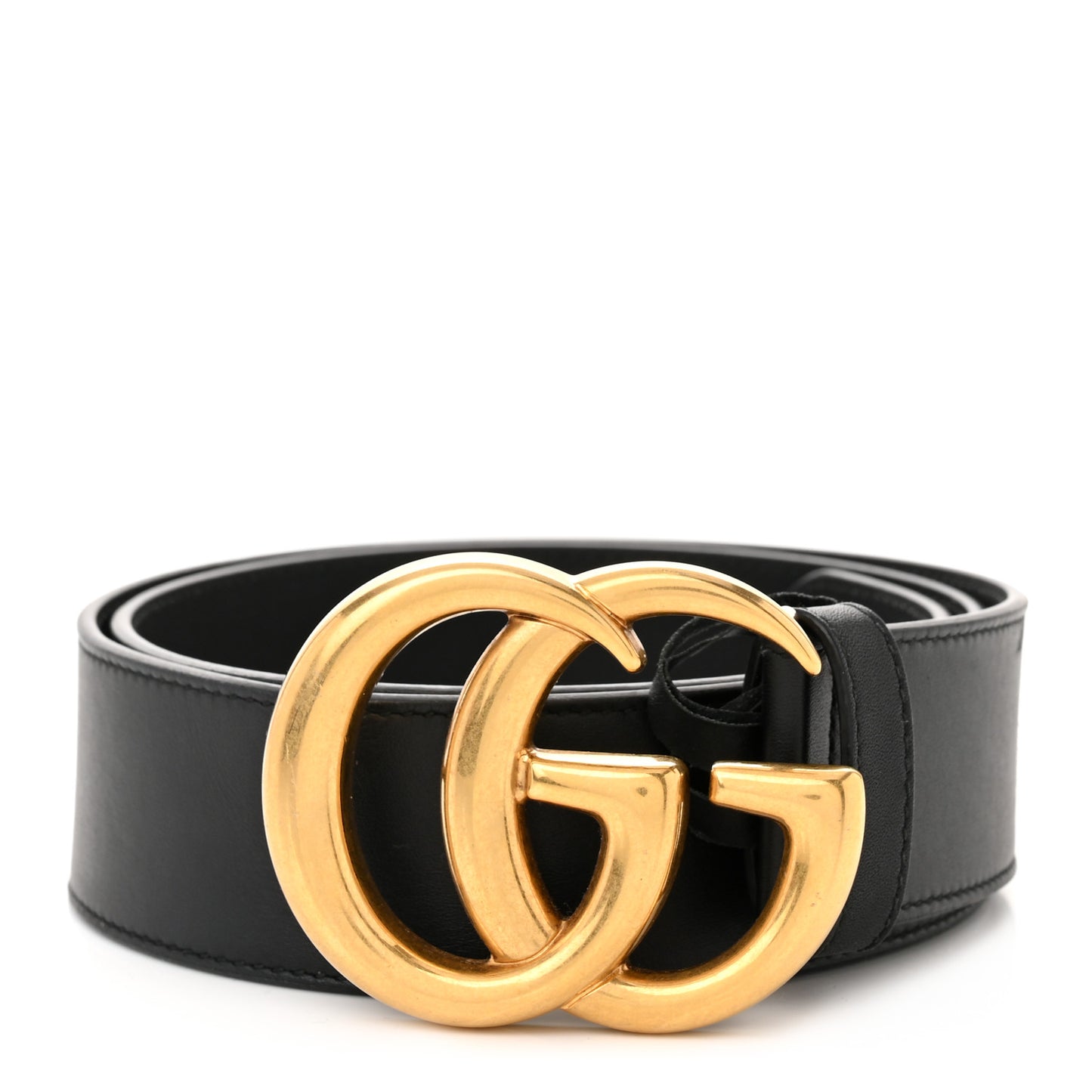 Calfskin Double G 40mm Belt 80 32 Black