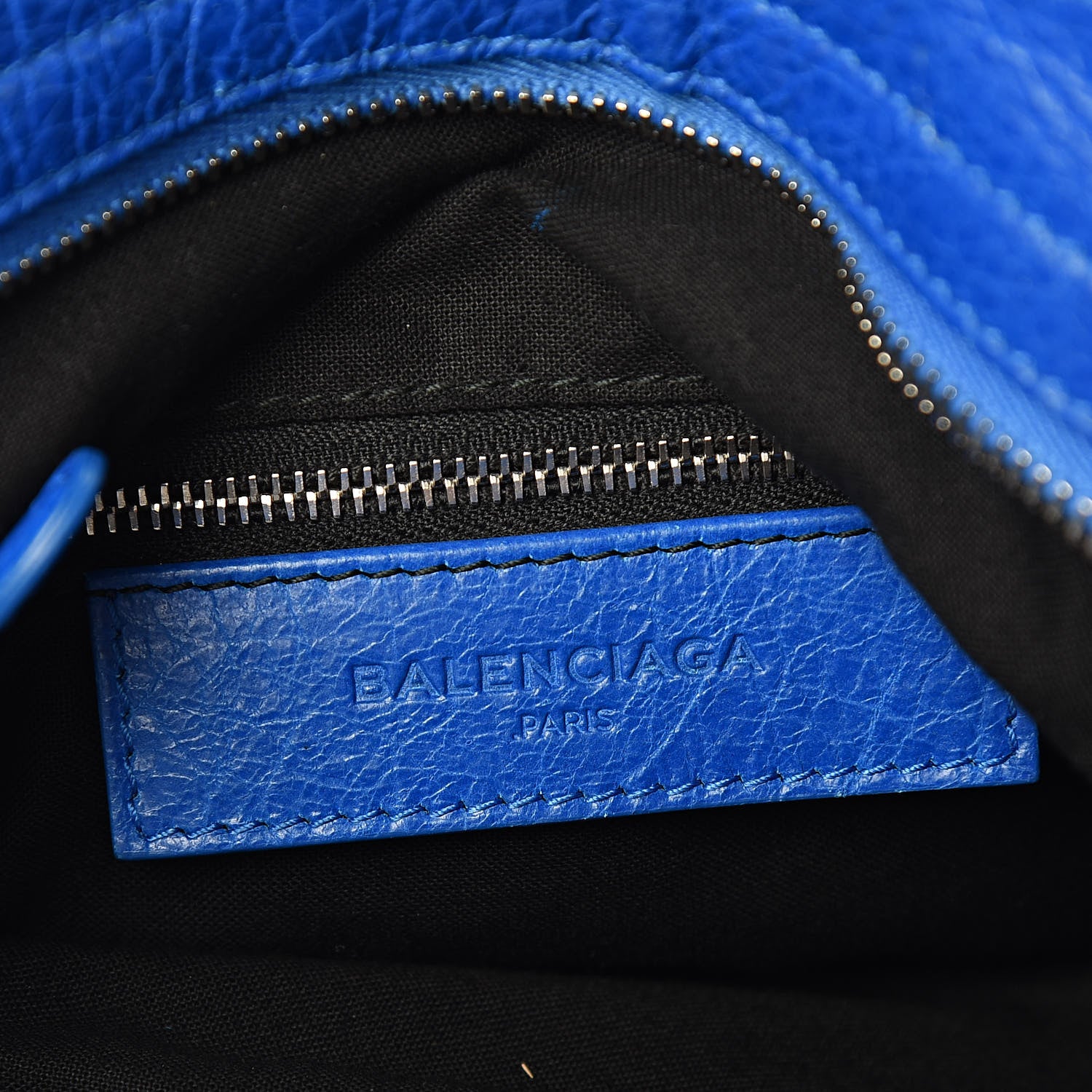 Balenciaga Agneau Giant 12 Silver Hardware Town Bleu Lazuli 6 of 10