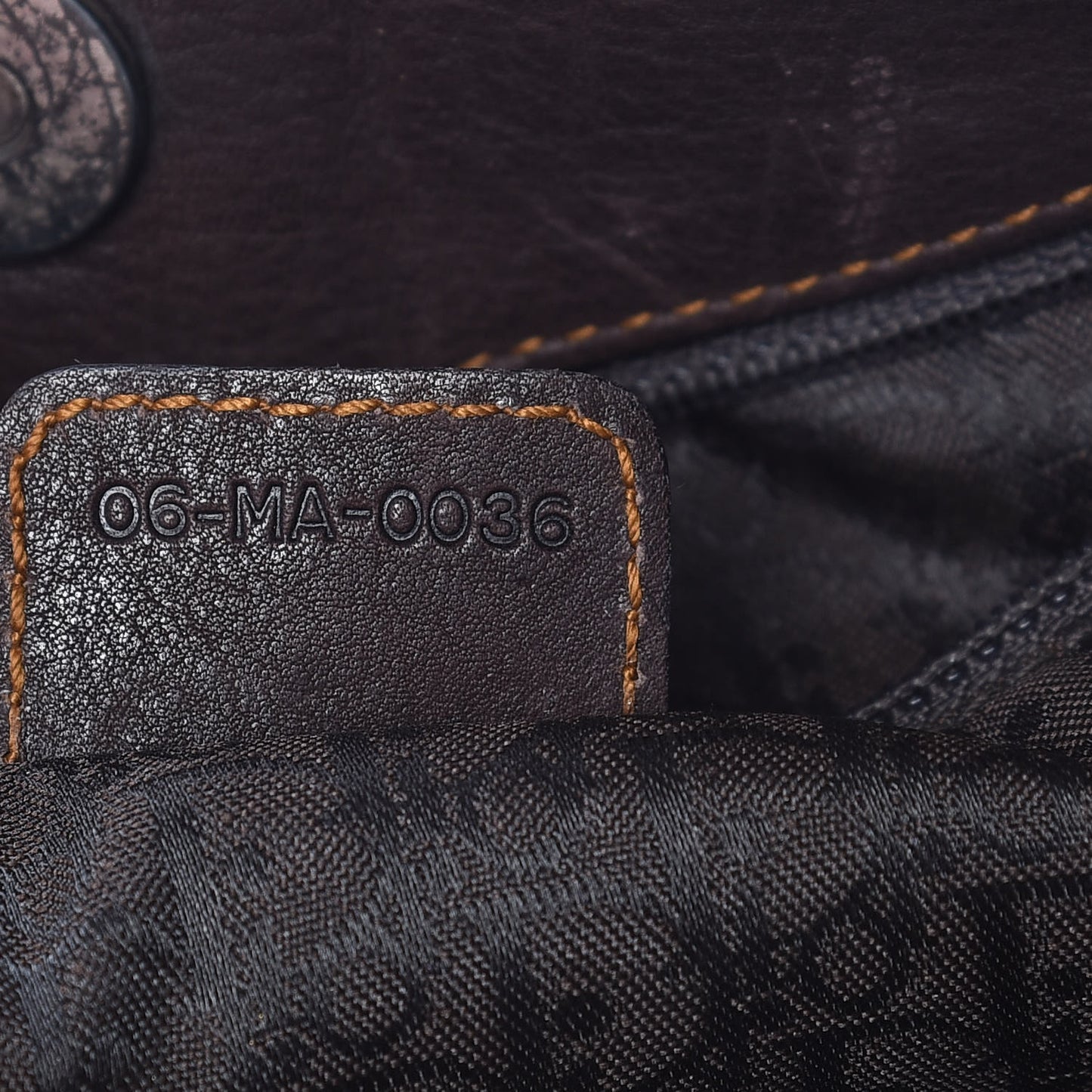Calfskin Medium Gaucho Double Saddle Bag Brown