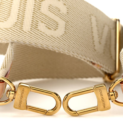Louis Vuitton Jacquard High Rise Shoulder Strap Beige 3 of 3