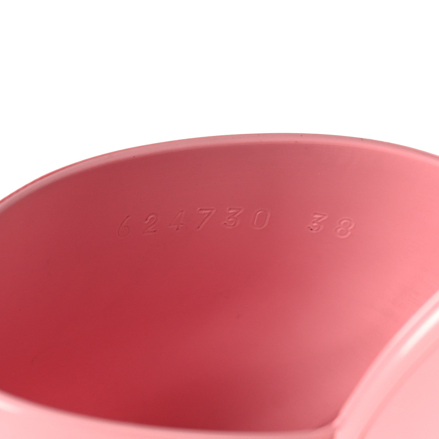 Gucci Rubber Gucci Logo Womens Platform 20/60mm Slide Sandals 38 Wild Rose 6 of 9