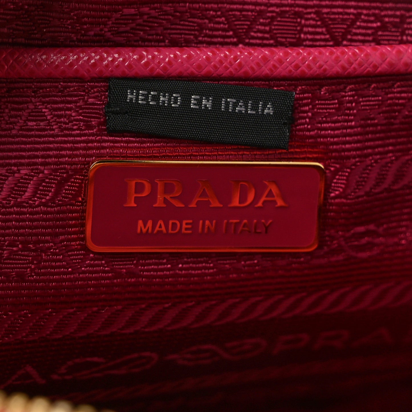 Saffiano Lux Small Camera Crossbody Bag Magenta