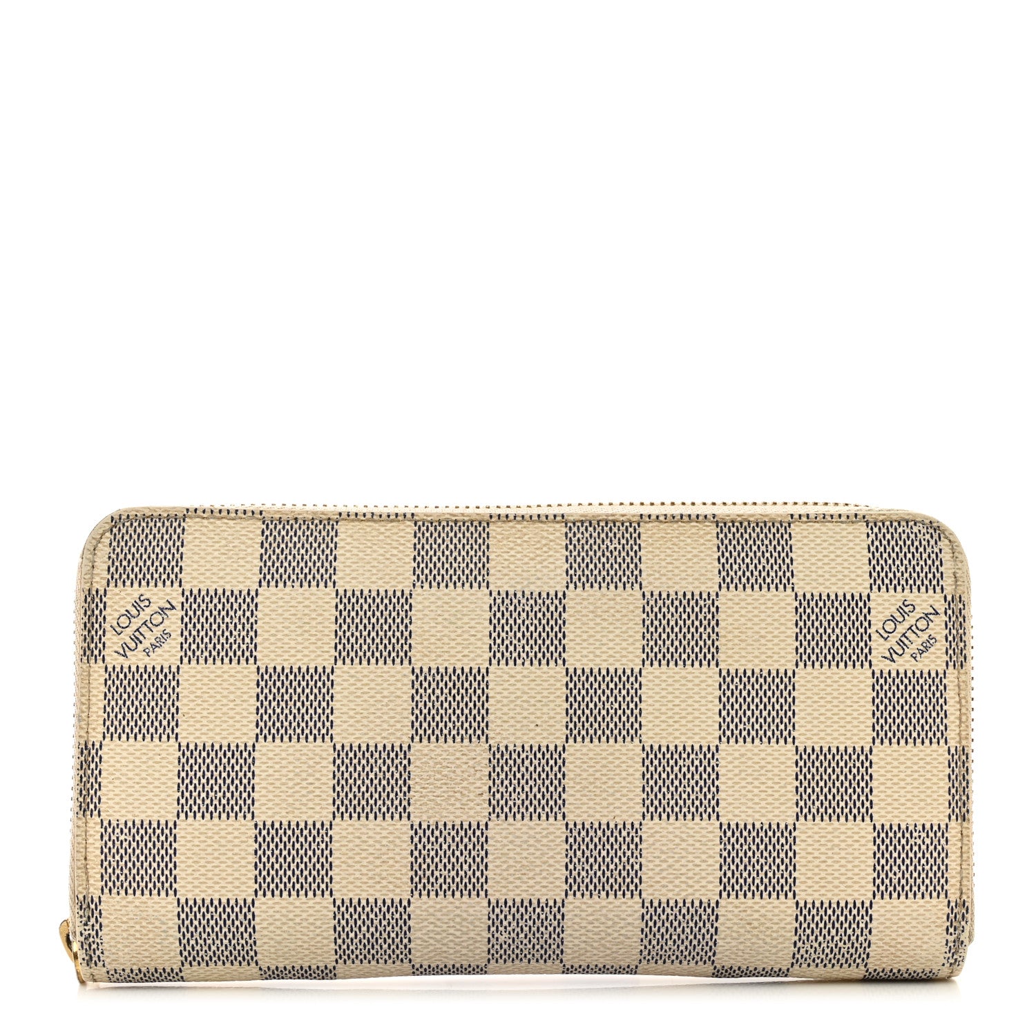 Louis Vuitton Damier Azur Zippy Wallet 1 of 9