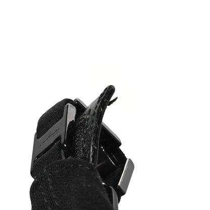 Salvatore Ferragamo Canvas Vara Shoulder Bag Black 10 of 10