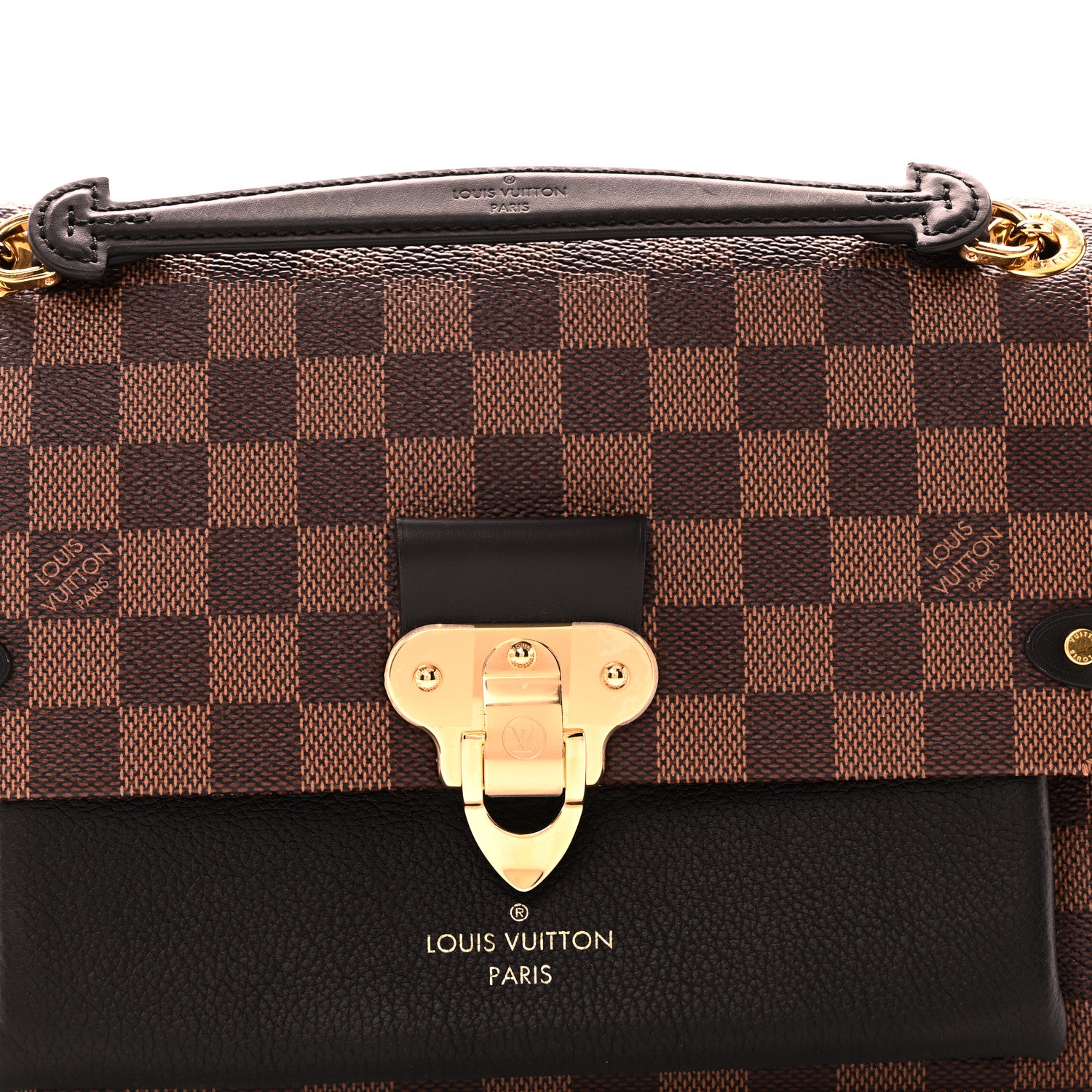 Louis Vuitton Damier Ebene Vavin PM Black 7 of 9