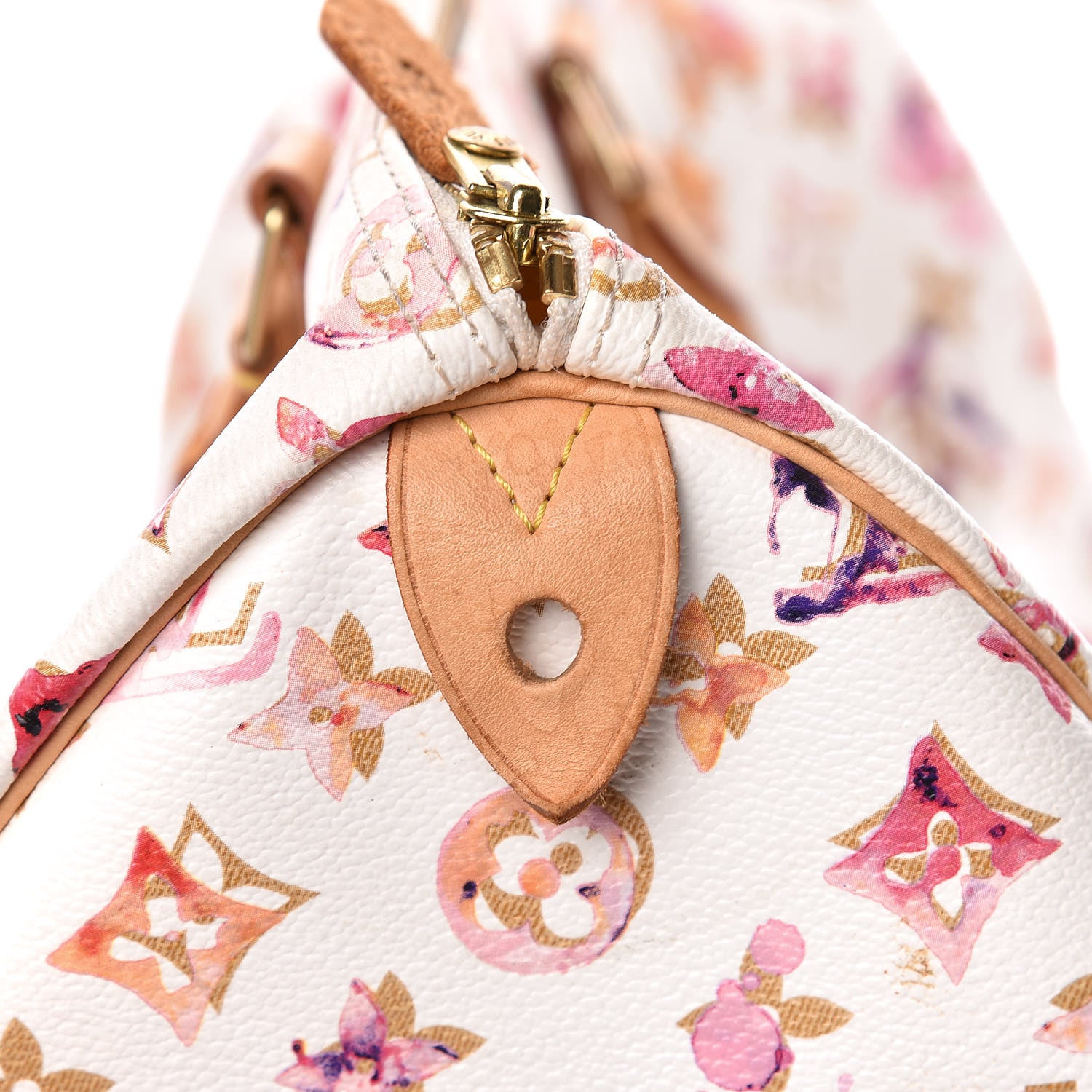 Louis Vuitton Watercolor Aquarelle Speedy 35 White 8 of 19