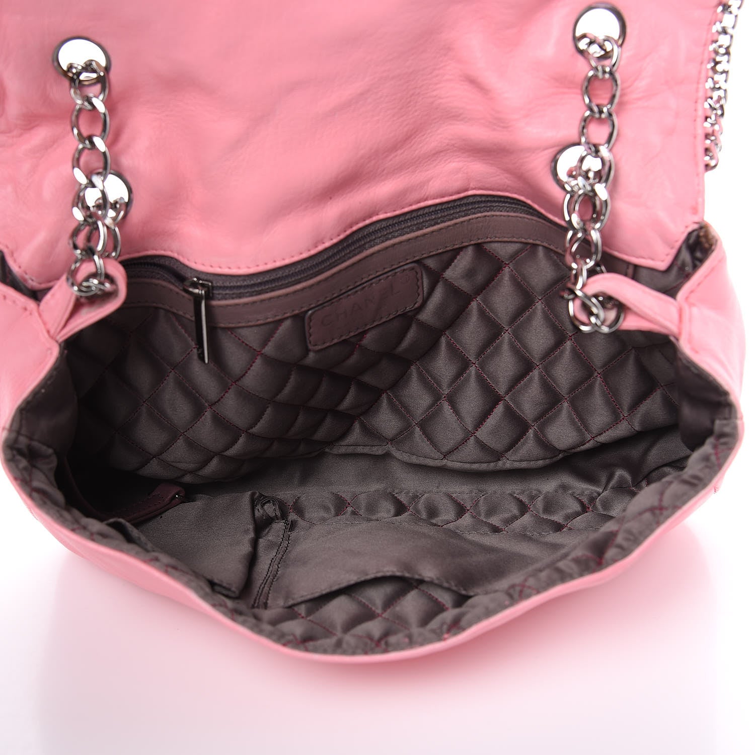 Chanel Lambskin Medium Madison Flap Pink 5 of 12