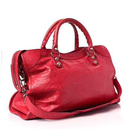 Balenciaga Agneau Giant 12 Rose Gold Hardware City Rose Thulian 2 of 7