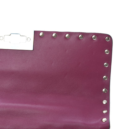 Valentino Garavani Nappa Medium Rockstud Spike Shoulder Bag Camelia 10 of 10