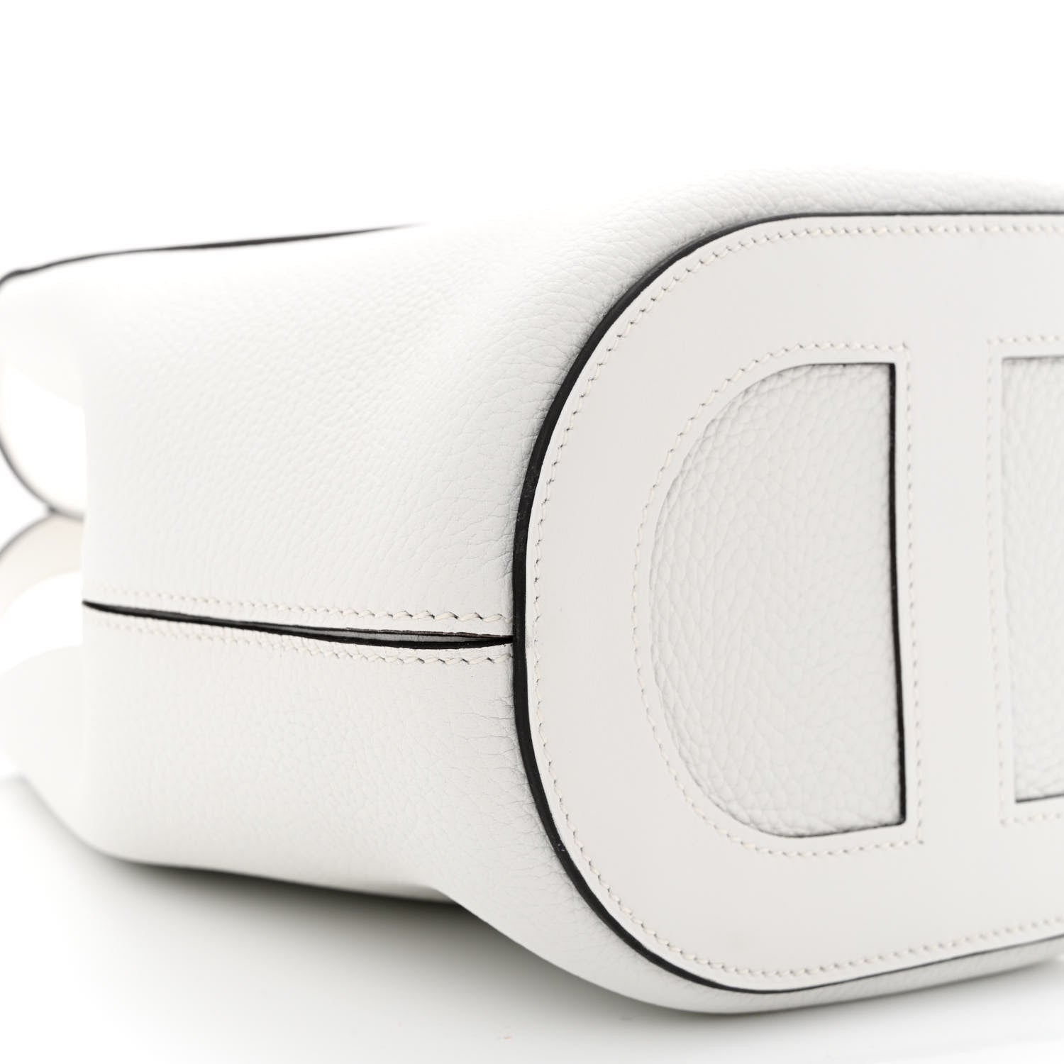 Hermes Taurillon Clemence Swift In-The-Loop 18 Bag New White 9 of 11