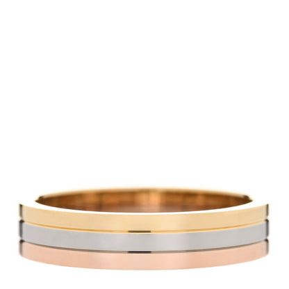 Cartier 18K Pink White Yellow Gold 4.8mm Vendome Louis Cartier Wedding Band Ring 60 9 3 of 5
