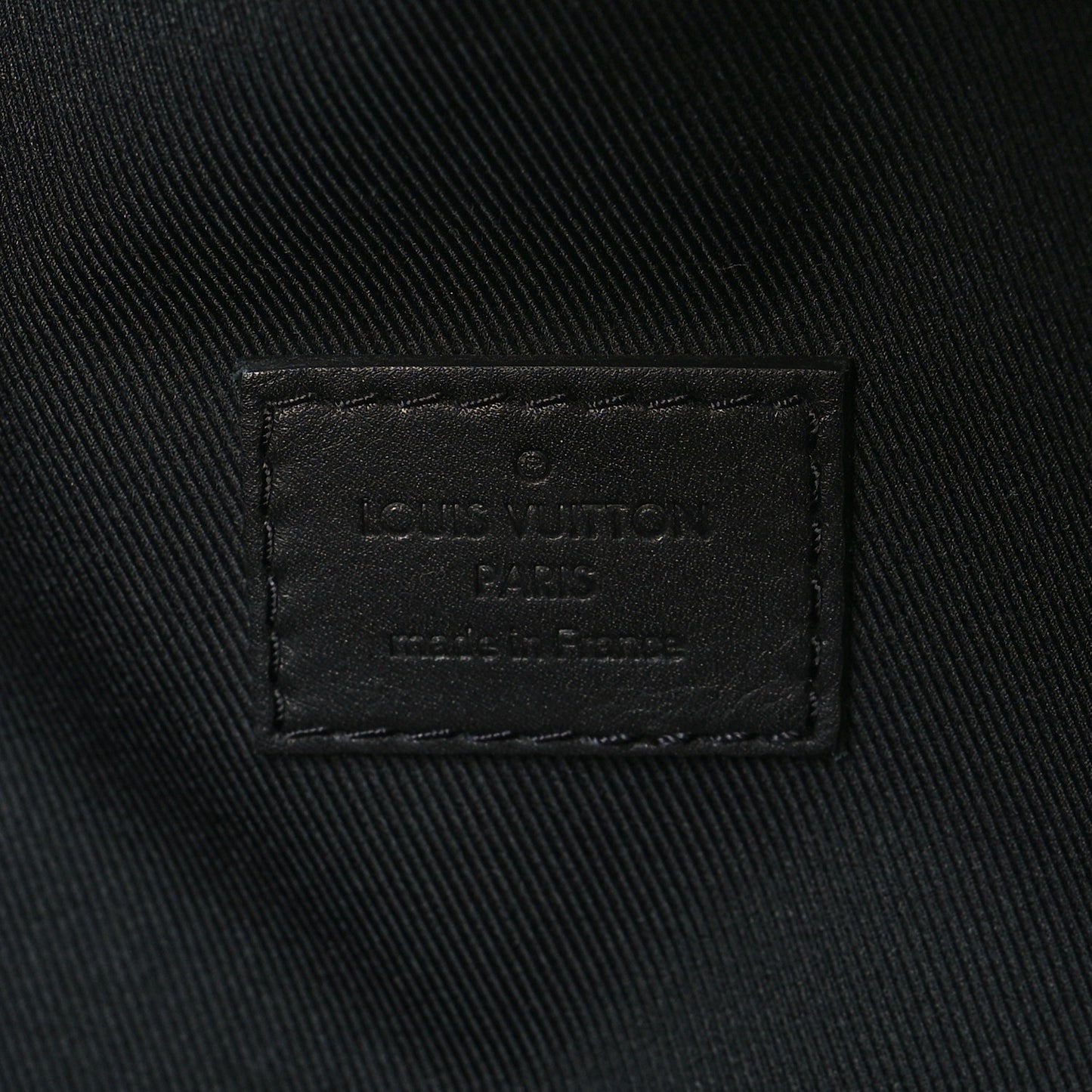 Calfskin Monogram Shadow Discovery Bumbag Black