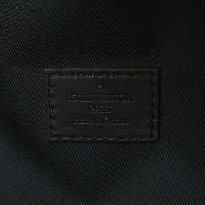 Louis Vuitton Calfskin Monogram Shadow Discovery Bumbag Black 6 of 8