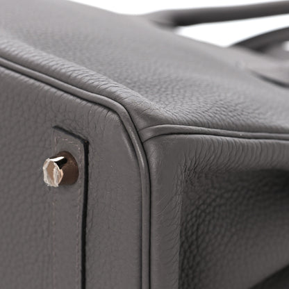 Hermes Togo Birkin 30 Etain 12 of 12