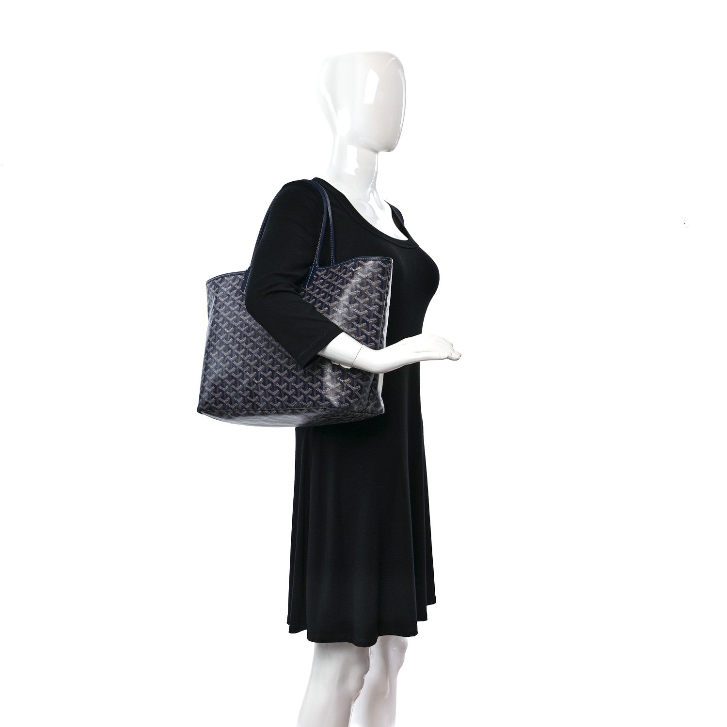 Goyard Goyardine Saint Louis PM Navy 2 of 13