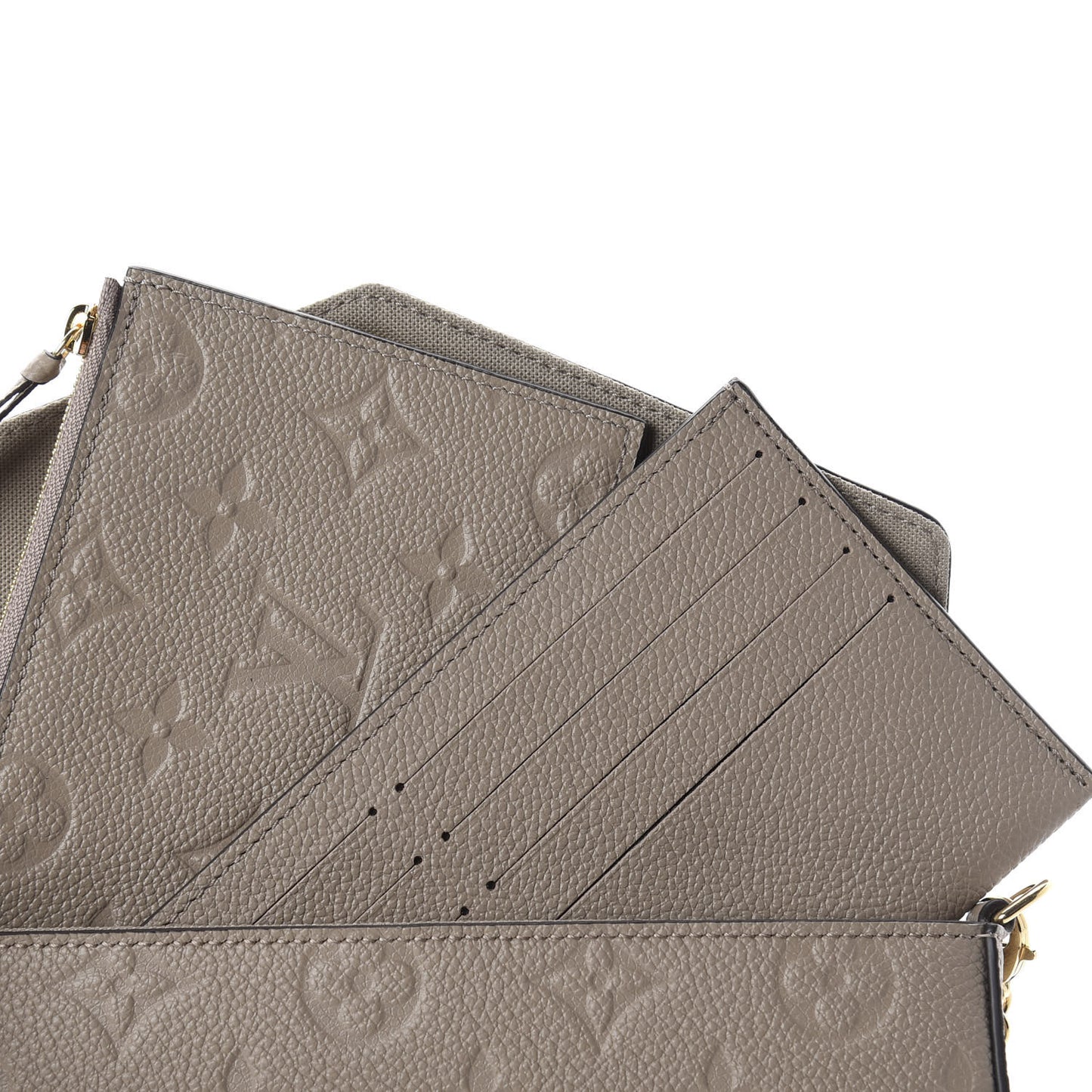 Empreinte Pochette Felicie Chain Wallet Tourterelle