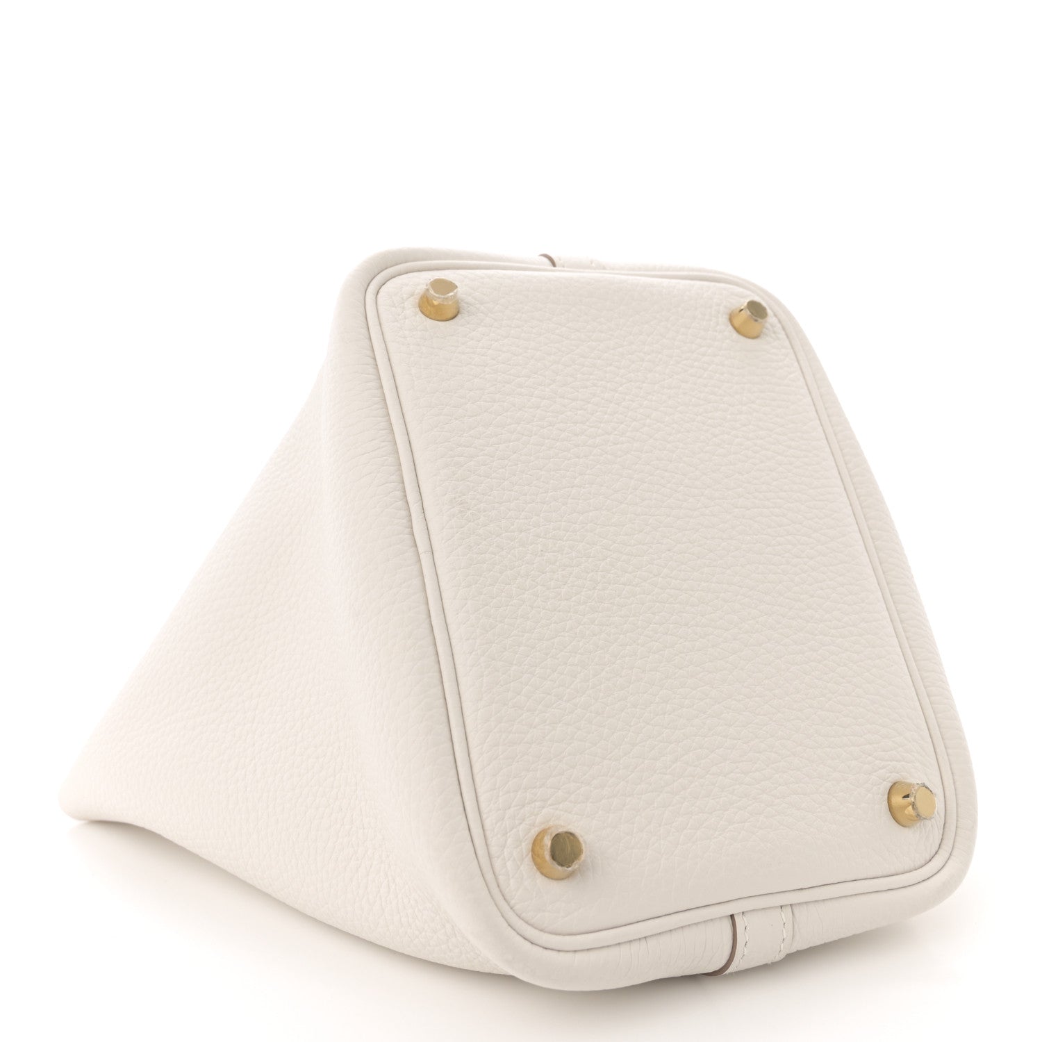 Hermes Taurillon Clemence Picotin Lock 18 PM Gris Pale 4 of 11