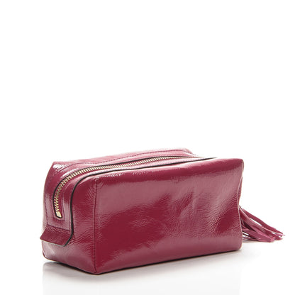 Gucci Patent Medium Soho Cosmetic Case Bright Bougainvillea 3 of 7