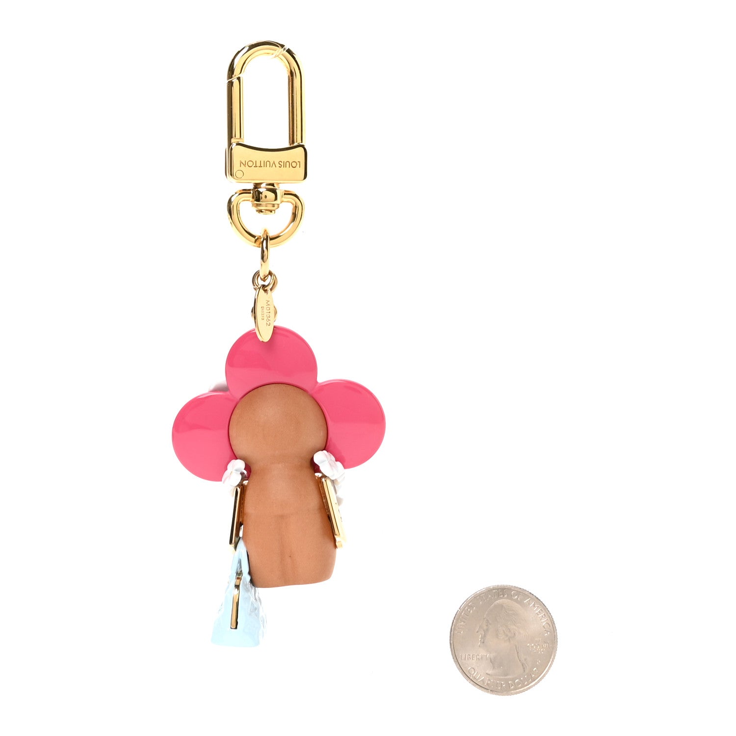 Louis Vuitton Resin Wood Vivienne Hawaii Bubblegram Alma BB Bag Charm Key Holder 2 of 4