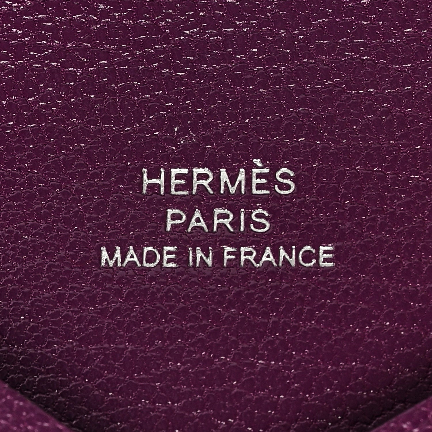 Hermes Chevre Mysore Calvi Card Case Anemone 6 of 7