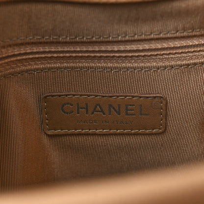 Chanel Caviar Quilted Large Urban Companion Top Handle Shopping Tote Beige 6 of 10