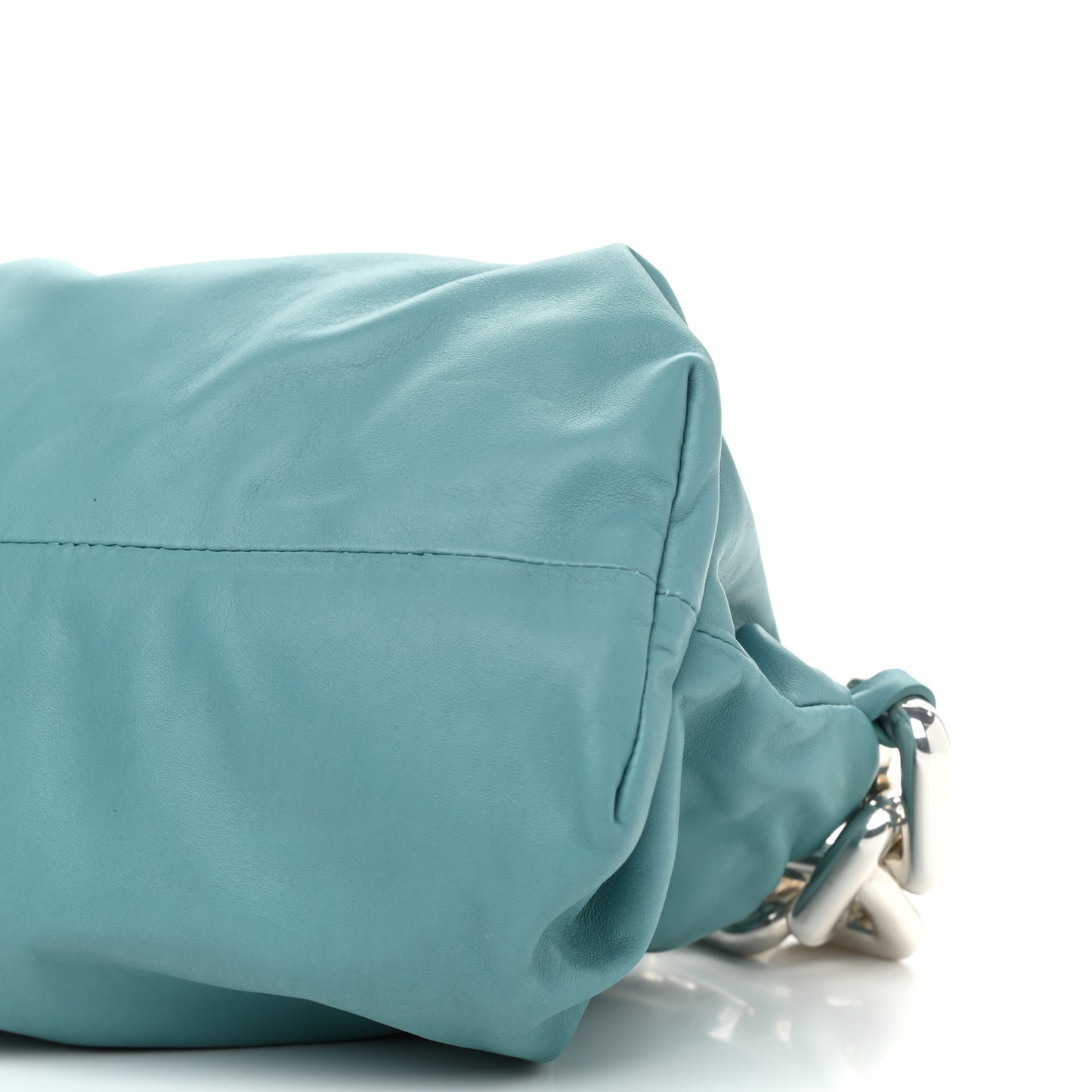Calfskin The Pouch Chain Linloleum