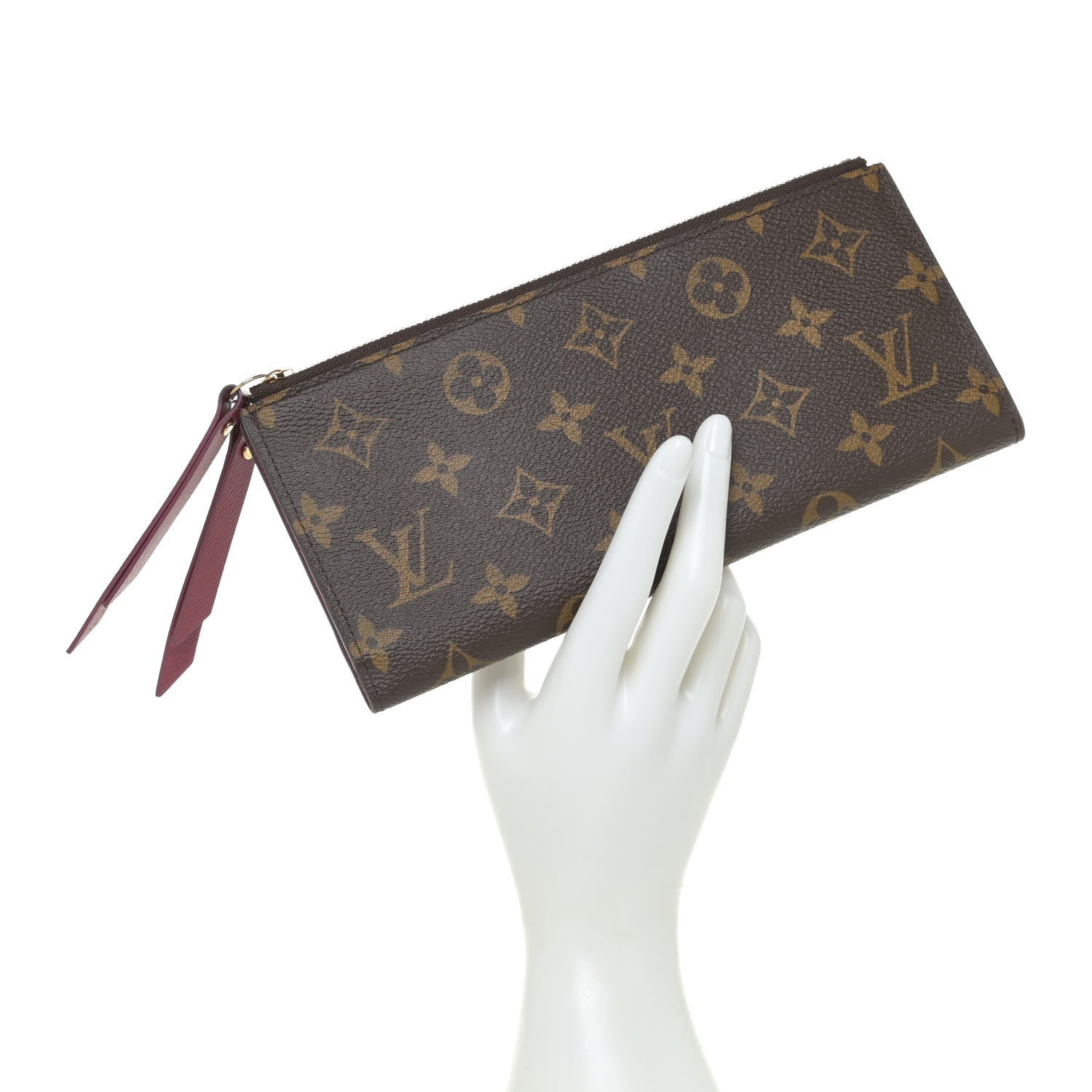 Louis Vuitton Monogram Adele Wallet Fuchsia 2 of 10