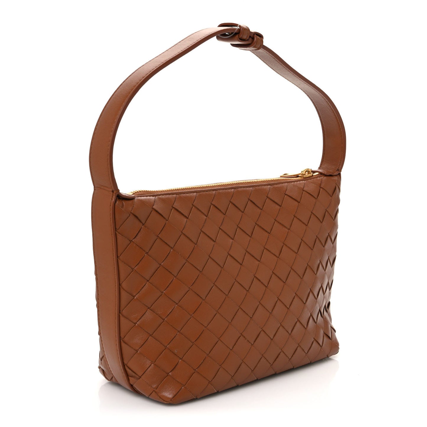 Calfskin Intrecciato Mini Wallace Wood
