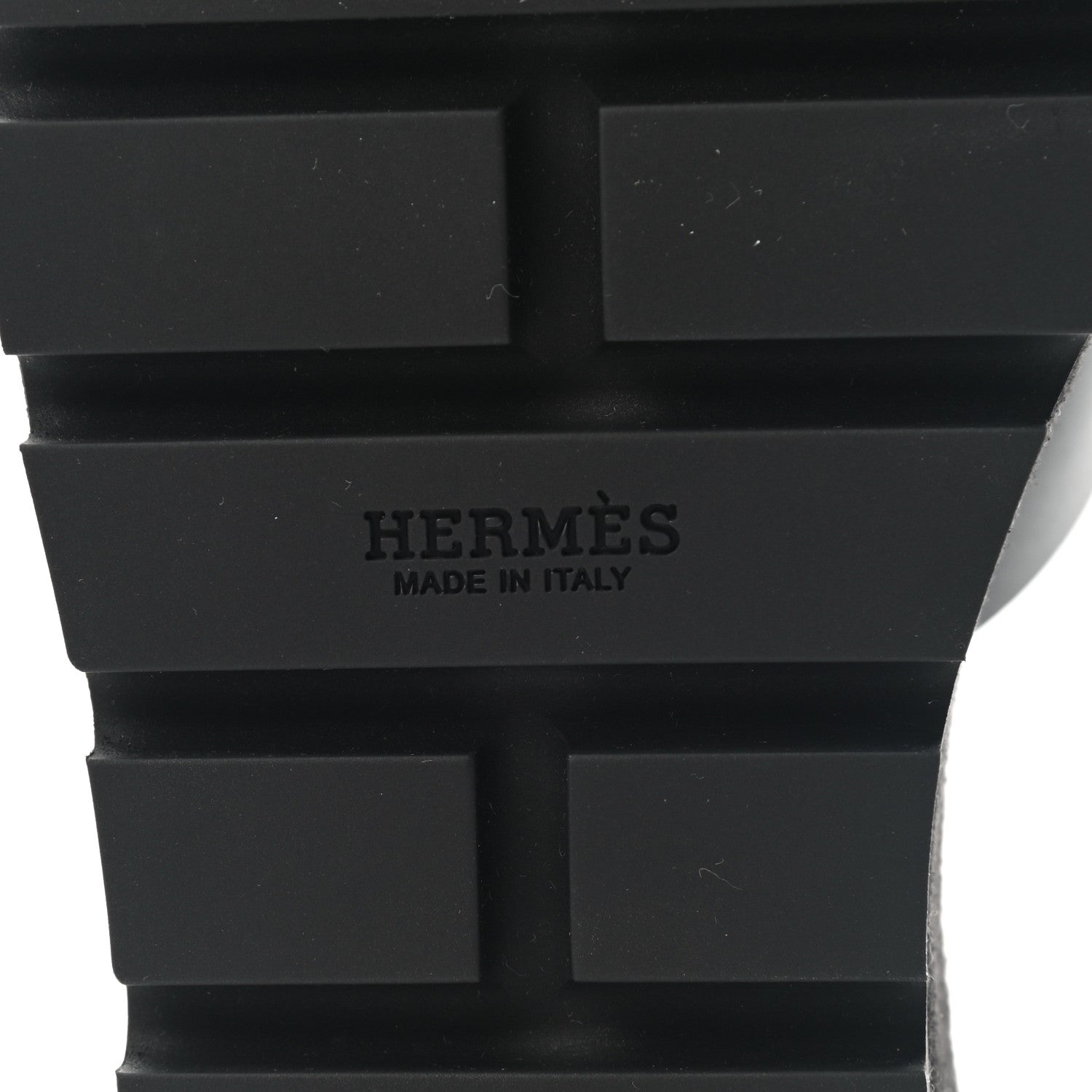 Hermes Calfskin Suede Eze 30 Sandals 36 Black 6 of 9